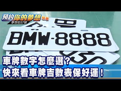 車牌 吉|車牌吉數查詢：你的車牌號碼帶來好運了嗎？ 